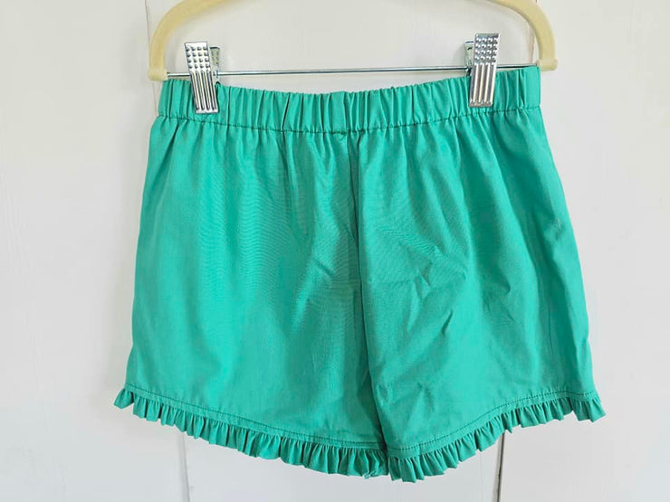 Ruffle Short in Aruba Broadcloth, SIZE 8