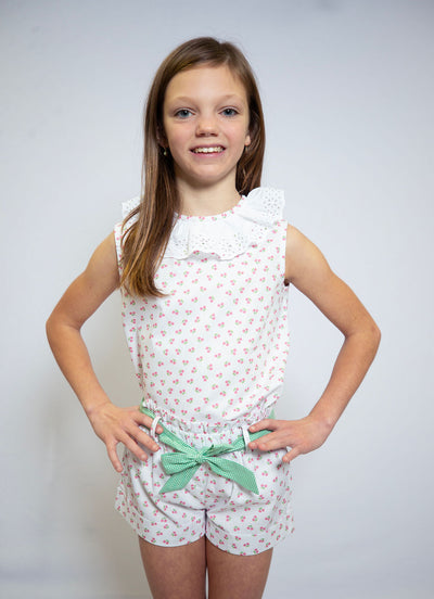 Janis Top in Pink Cherry, SIZE 7