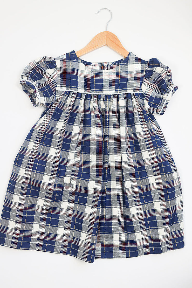 Sarah Dress in Buckingham Plaid, SIZE 2T AND 5