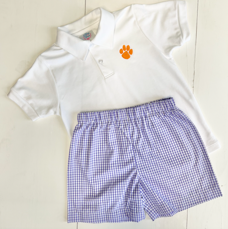Boy Pima Polo with Your Choice of Embroidery (Pre-Order)