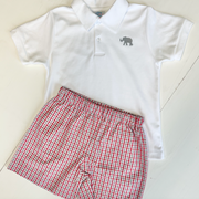 Boy Pima Polo with Your Choice of Embroidery (Pre-Order)